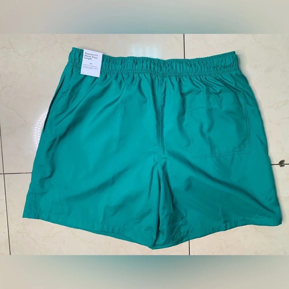 Nike Blue Swim Trunks Quick-Dry Elastic Waist